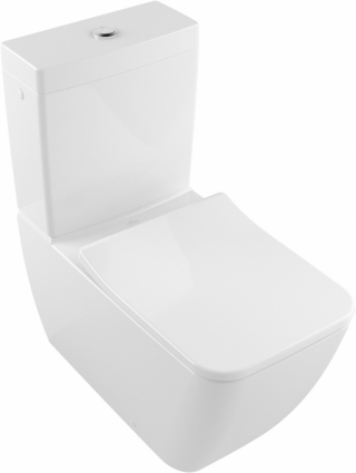 Унитаз напольный Villeroy & Boch Legato 5634R001 alpin белый, прямоугольный, 37.5x71.5 см