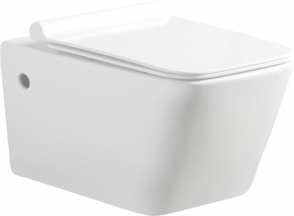 Унитаз подвесной Aquanet Tavr BL-103N-WHT белый, прямоугольный, 36x55 см