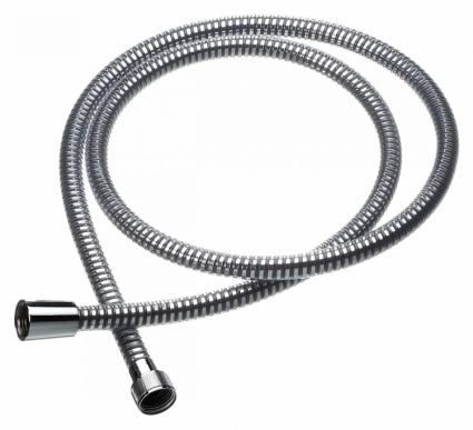 Душевой шланг Bravat P7232CP армированный хром, 150 см