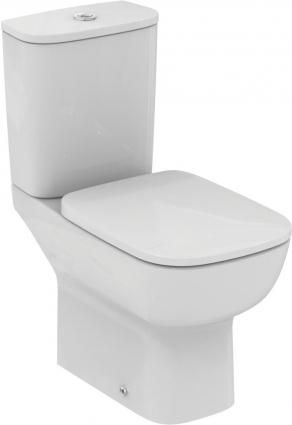 Унитаз напольный Ideal Standard Esedra T283401 белый, прямоугольный, 36.5x66.5 см