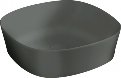 Рукомойник ArtCeram Ghost GHL001 grigio oliva, 42 см, цвет серый, на столешницу