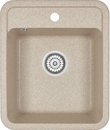 Мойка кухонная Floracio Compact 430 сахара матовая, прямоугольная, 42x50 см