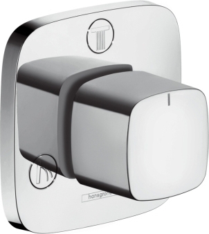 Переключатель потоков Hansgrohe PuraVida Trio/Quattro S 15937000 на два потребителя однорычажный, хром