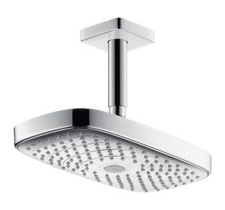 Верхний душ Hansgrohe Raindance Select E 300 2jet  хром, размер 16 см