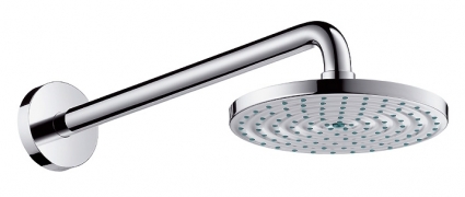 Верхний душ Hansgrohe Raindance S 180 1 jet  хром, размер 33.1 см
