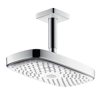 Верхний душ Hansgrohe Raindance Select E 300 2jet  размер 16 см,  в современном стиле