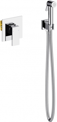 Гигиенический душ -Timo Selene 2089/00SM chrome NEW со смесителем хром, 1 режим