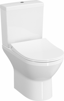 Унитаз напольный VitrA Integra 7044B003-0075 белый, овальный, 35.5x62 см