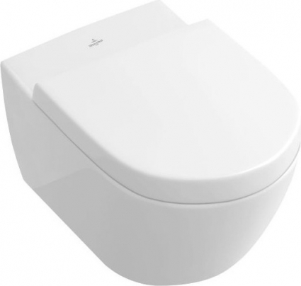 Унитаз подвесной Villeroy & Boch Subway 2.0 5614 R0R1 alpin белый, овальный, 37.5x56.5 см