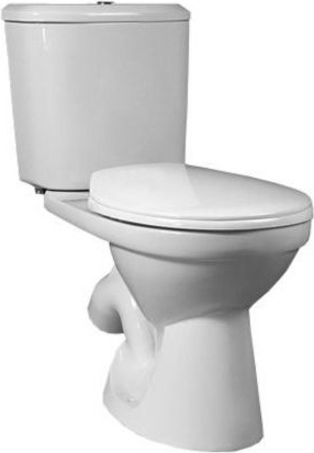 Унитаз-компакт Santek Бореаль WH302142 с микролифтом, белый, овальный, 35.4x66 см