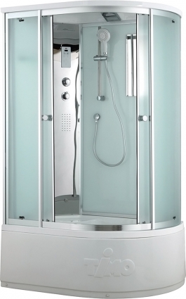 Душевая кабина Timo Comfort T-8820F L прямоугольная-асимметричная, поддон глубокий, с гидромассажем