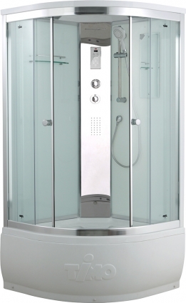 Душевая кабина Timo Comfort T-8800C четверть круга, поддон глубокий, с гидромассажем