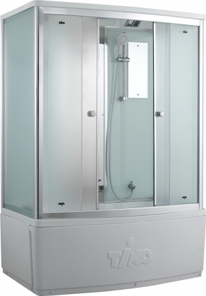 Душевой бокс Timo Comfort T-8840F прямоугольный, стекло матовое, с гидромассажем
