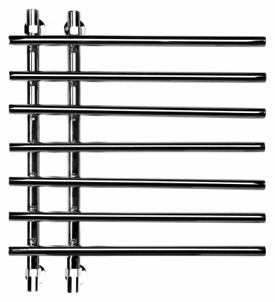 Полотенцесушитель водяной Ника Bamboo ЛБ4 60/10/50 хром, лесенка, 7 секций