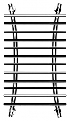 Полотенцесушитель водяной Ника Bamboo ЛБ8 100/50-12 хром, лесенка, 12 секций