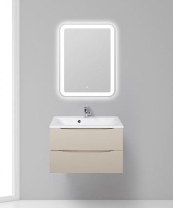 Мебель для ванной BelBagno Marino 75 crema opaco подвесная, с ящиками