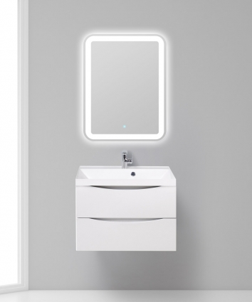 Мебель для ванной BelBagno Marino 70 bianco opaco подвесная, с ящиками