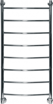 Полотенцесушитель водяной Ника Arc ЛД 120/40-8 хром, лесенка, 8 секций