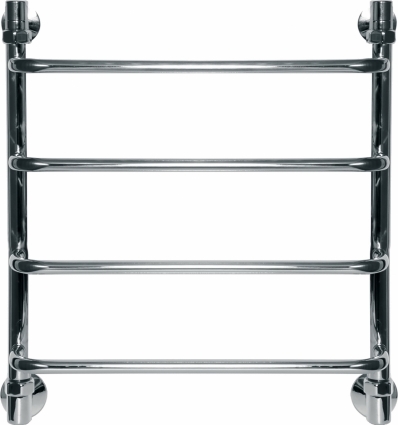 Полотенцесушитель водяной Ника Quadro Л90 50/50-4 хром, лесенка, 4 секции