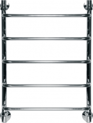 Полотенцесушитель водяной Ника Quadro Л90 60/60-5 хром, лесенка, 5 секций