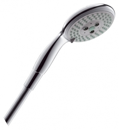 Душевая лейка Hansgrohe Raindance E 100 3jet EcoSmart хром,  в современном стиле