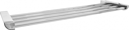 Полка Wasserkraft Kammel K-8311 для полотенец хром, подвесная