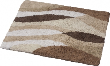 Коврик Ridder Dune 734809 коричневый, 60x50 в современном стиле