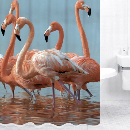 Штора для ванной Bath Plus Студия Рrint DSP3027 в современном стиле