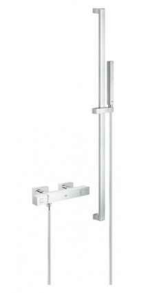 Душевой комплект Grohe Grohtherm Cube  хром, шланг 175 см, 1 режим