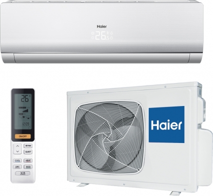 Кондиционер Haier Lightera DC Inverter AS12NS4ERA White / 1U12BS3ERA на площадь 29 кв.м., белый