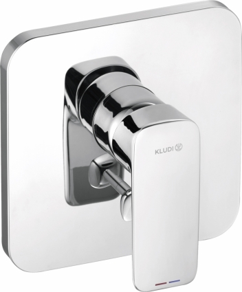 Смеситель Kludi Pure&Style 406500575 для ванны с душем, однорычажный, хром