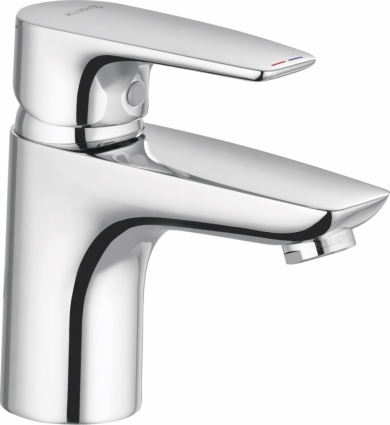 Смеситель Kludi Pure&Solid 340280575 для раковины однорычажный, хром