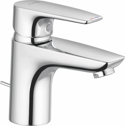 Смеситель Kludi Pure&Solid 343820575 для раковины однорычажный, хром