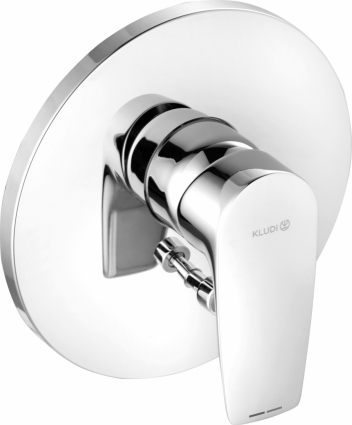 Смеситель Kludi Pure&Solid 346500575 для ванны с душем, однорычажный, хром