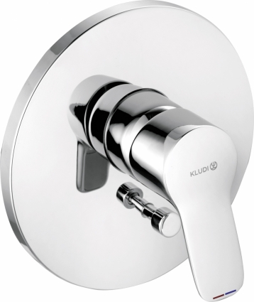 Смеситель Kludi Pure&Easy 374190565 для ванны с душем, однорычажный, хром