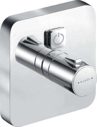 Термостат Kludi Push 388010538 для душа термостат, хром