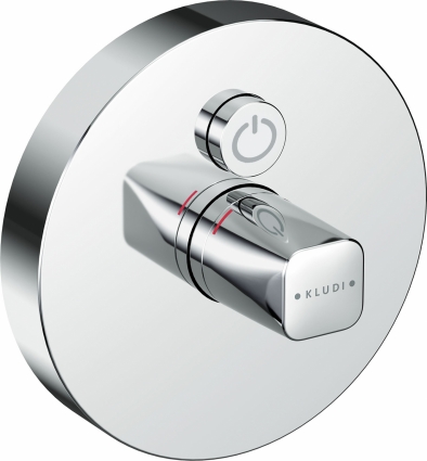Смеситель Kludi Push 386020538 для душа двухвентильный, хром