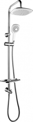 Душевая стойка Lemark LM8808C хром, штанга 100 см, шланг 150 см