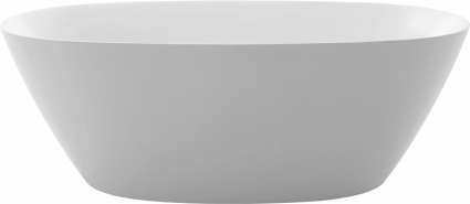 Акриловая ванна BelBagno BB77-1700 отдельностоящая, овальная, объем 262 л.