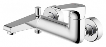 Смеситель для ванны Bravat Vega F6119177CP-01 однорычажный, хром