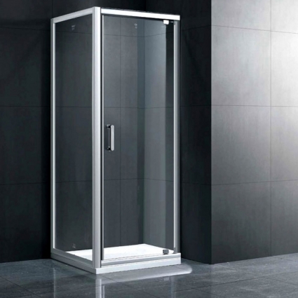 Душевой уголок Gemy Sunny Bay S28150-A85 80х85 см прямоугольный, двери распашные