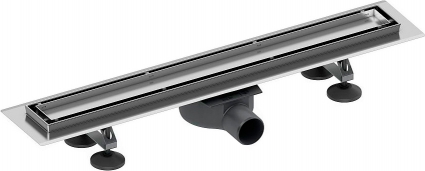 Душевой лоток TECE Linus KL8001 2 в 1 80 см хром, в пол около стены