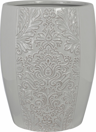 Мусорное ведро Creative Bath Heirloom HER54GRY серое, 5 л, напольное