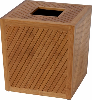 Бокс для салфеток Creative Bath Spa Bamboo SBM58BR коричневый настольный,  в современном стиле