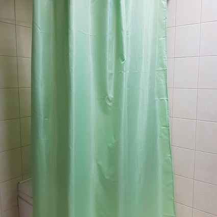 Штора для ванной Bath Plus SKTL -03 зеленый в современном стиле
