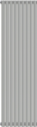 Радиатор стальной Сунержа Эстет 1200 9 секций на площадь 11.97 кв.м., хром, 36.3x12.8x124 см
