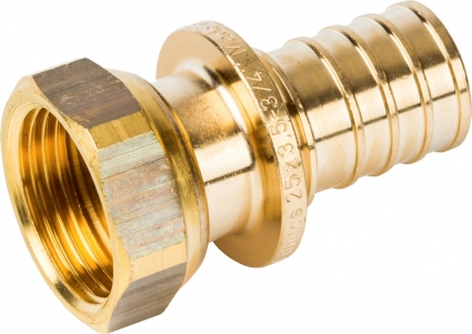 Переходник Stout SFA 0019 25xG 3/4", аксиальный, с накидной гайкой