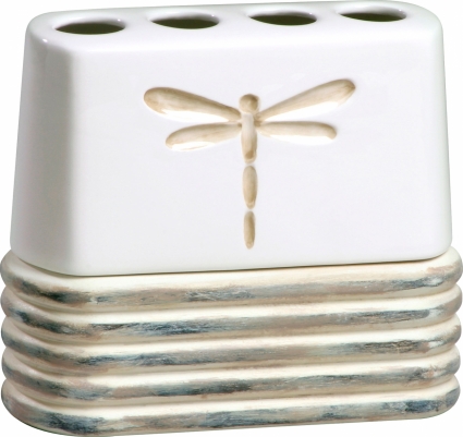 Стакан Creative Bath Dragonfly DGF60NAT для зубных щёток в современном стиле