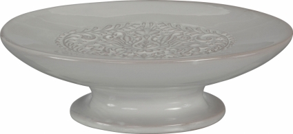 Мыльница Creative Bath Heirloom HER56GRY цвет серый, настольная