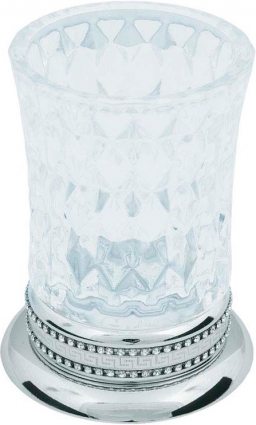 Стакан Boheme Brillante 10441 хром,  в стиле ретро
